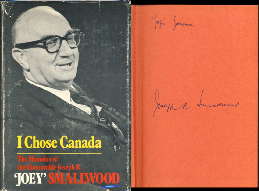 Image for I Chose Canada: The Memoirs of the Honourable Joseph R. 'Joey' Smallwood