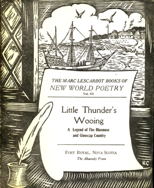 Image for Little Thunder's Wooing: A Legend of the Blomidon and Glooscap Country.