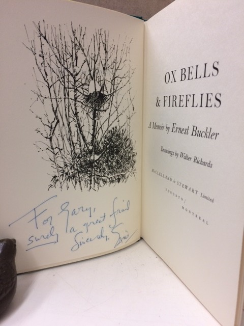 Ox Bells and Fireflies. A Memoir (Signed) Image for Ox Bells and Fireflies. A Memoir (Signed)