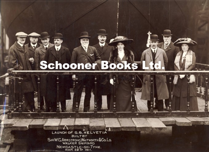 Photograph of the Launch of S.S. Helvetia Built By Sir W. G. Armstrong, Whitworth & Co. Ld., Walker Shipyard, Newcastle-on-Tyne, Mar. 28th, 1911 Image for Photograph of the Launch of S.S. Helvetia Built By Sir W. G. Armstrong, Whitworth & Co. Ld., Walker Shipyard, Newcastle-on-Tyne, Mar. 28th, 1911
