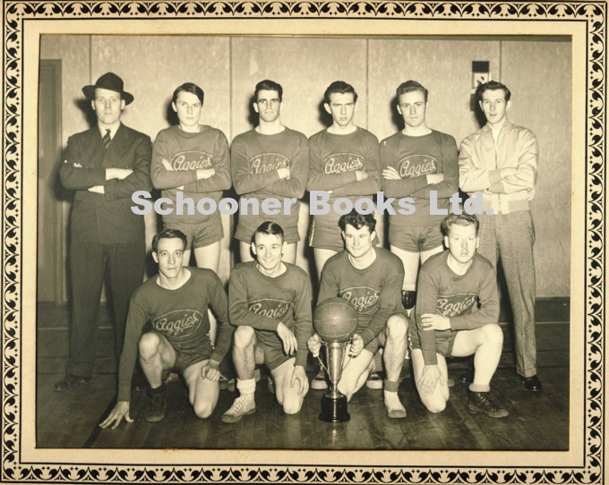 Image for Photograph of the Maritime Intermediate Intercollegiate Champions 1946 - 47 (Nova Scotia Agricultural College Basketball Team)