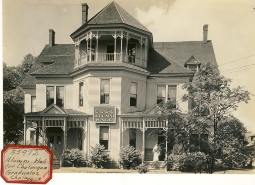 Image for Photograph of Alumni Hall for Chatauqua Graduates, Chatauqua (NY)