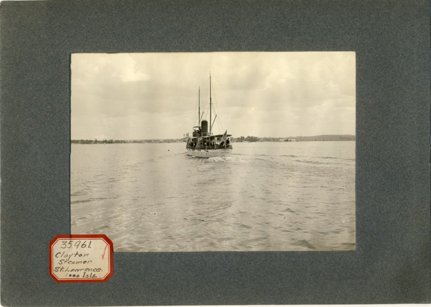 Image for Photograph of Clayton Steamer St. Lawrence 1000 Isls