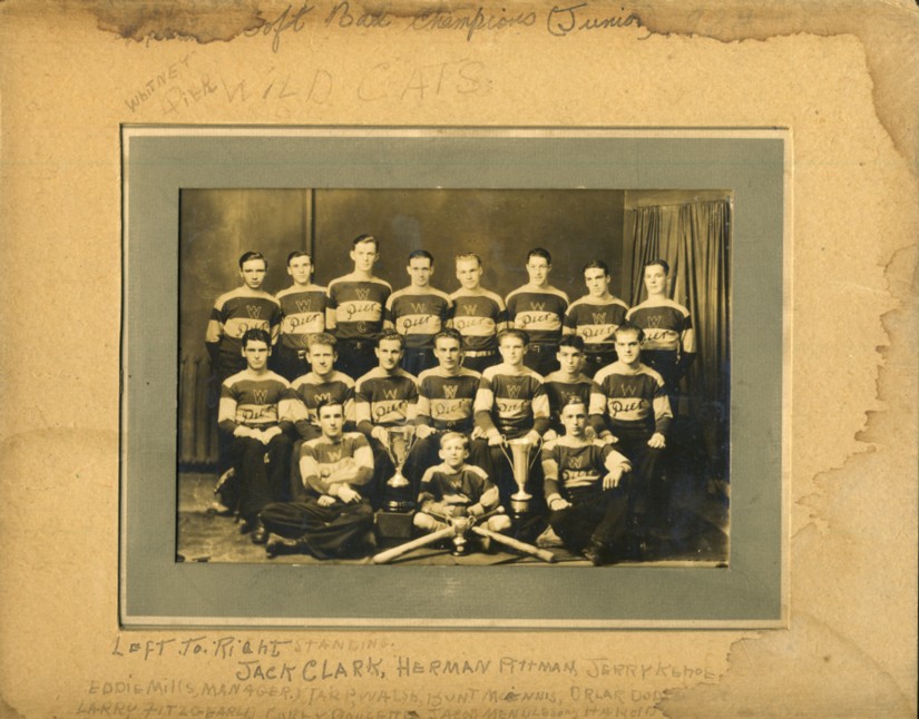Image for Whitney Pier Wild Cats (Sydney, N.S.) Soft Ball Champions (Junior) 1934