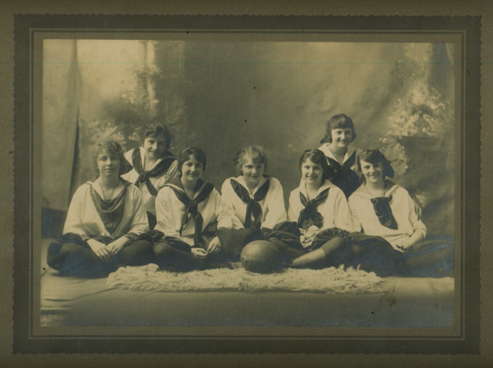 Image for Photograph of the New Glasgow High School; Girls Basketball team 1917-1918