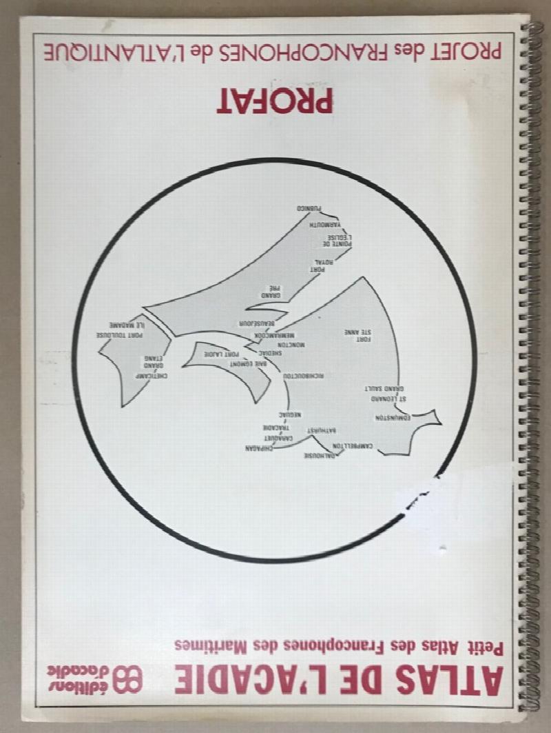 Image for Atlas De L'Acadie Petit Atlas des Francophones des Maritimes