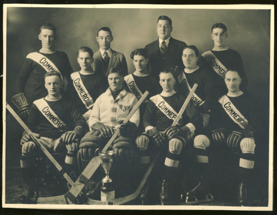 Image for Photograph of the Commercial Hockey Team, Canada