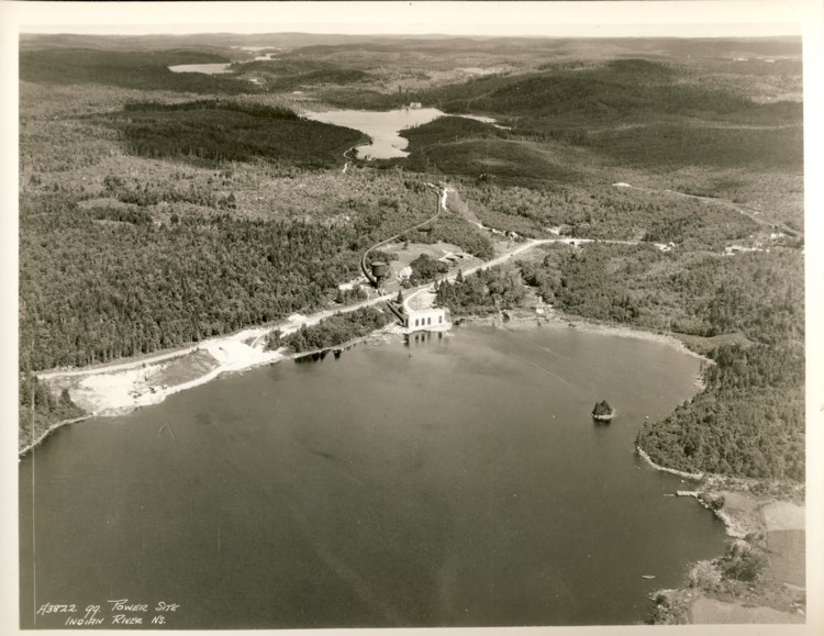 Image for Six black & white photographs of the St. Margaret’s Bay Hydro-electricity system. Four showing the construction in 1920 and two showing the complete system taken in the 1930s
