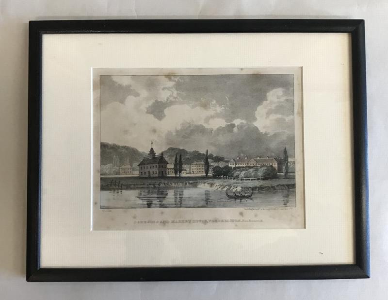 Image for Barracks and market house, Fredericton, New Brunswick / by a Lady