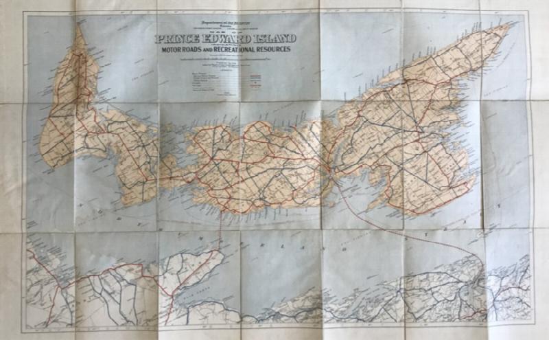 Image for Map of Prince Edward Island, Indicating Motor Roads and Recreational Resources Prepared by the Natural Resources Intelligence Service F.C.C. Lynch, Director